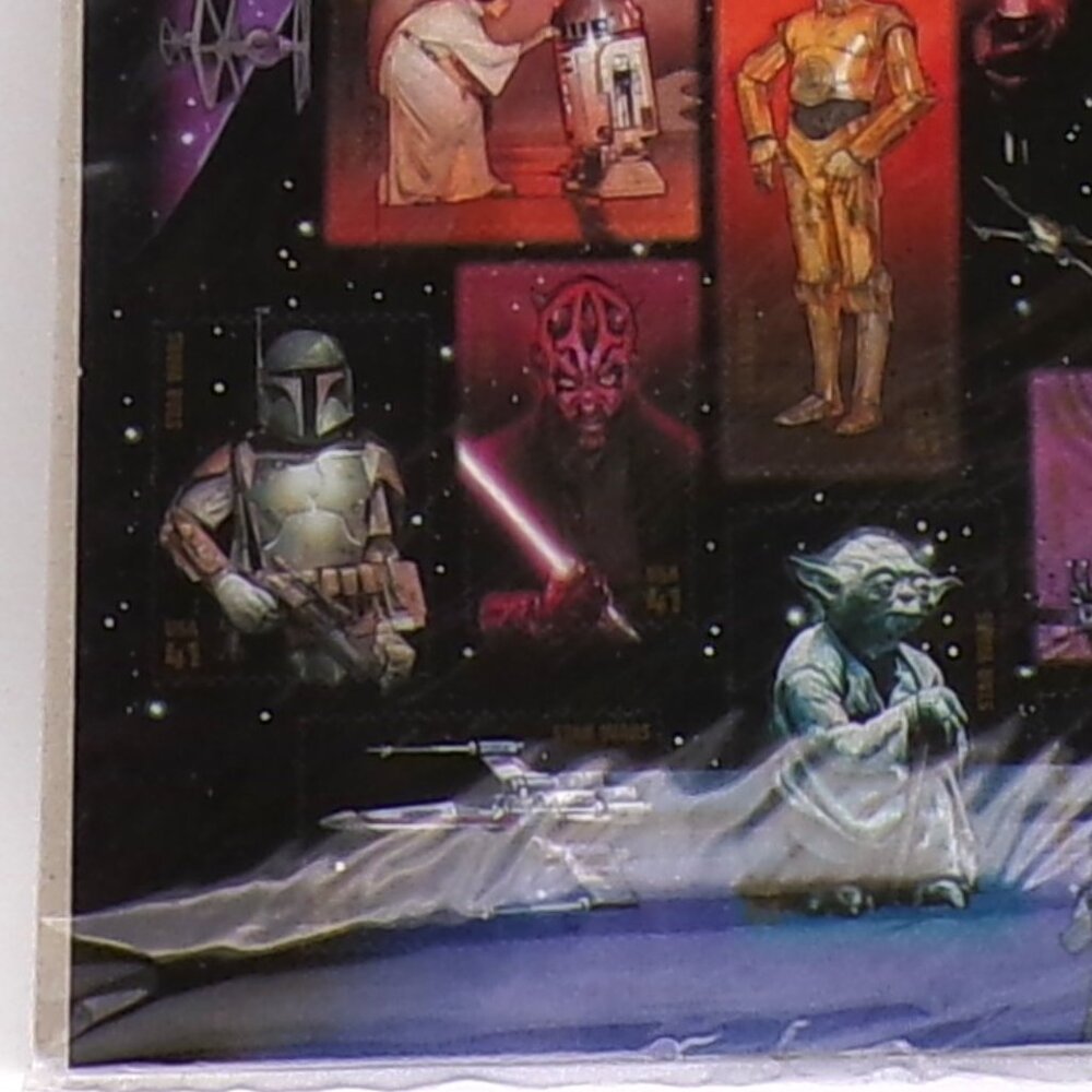 Star Wars 41 cent Stamp Set - Brand New! - Picture 3 of 10